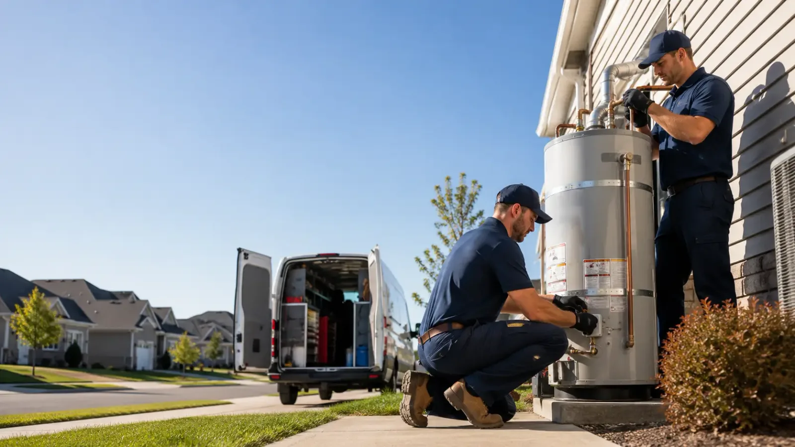Water Heater Installation in Hamburg, IL